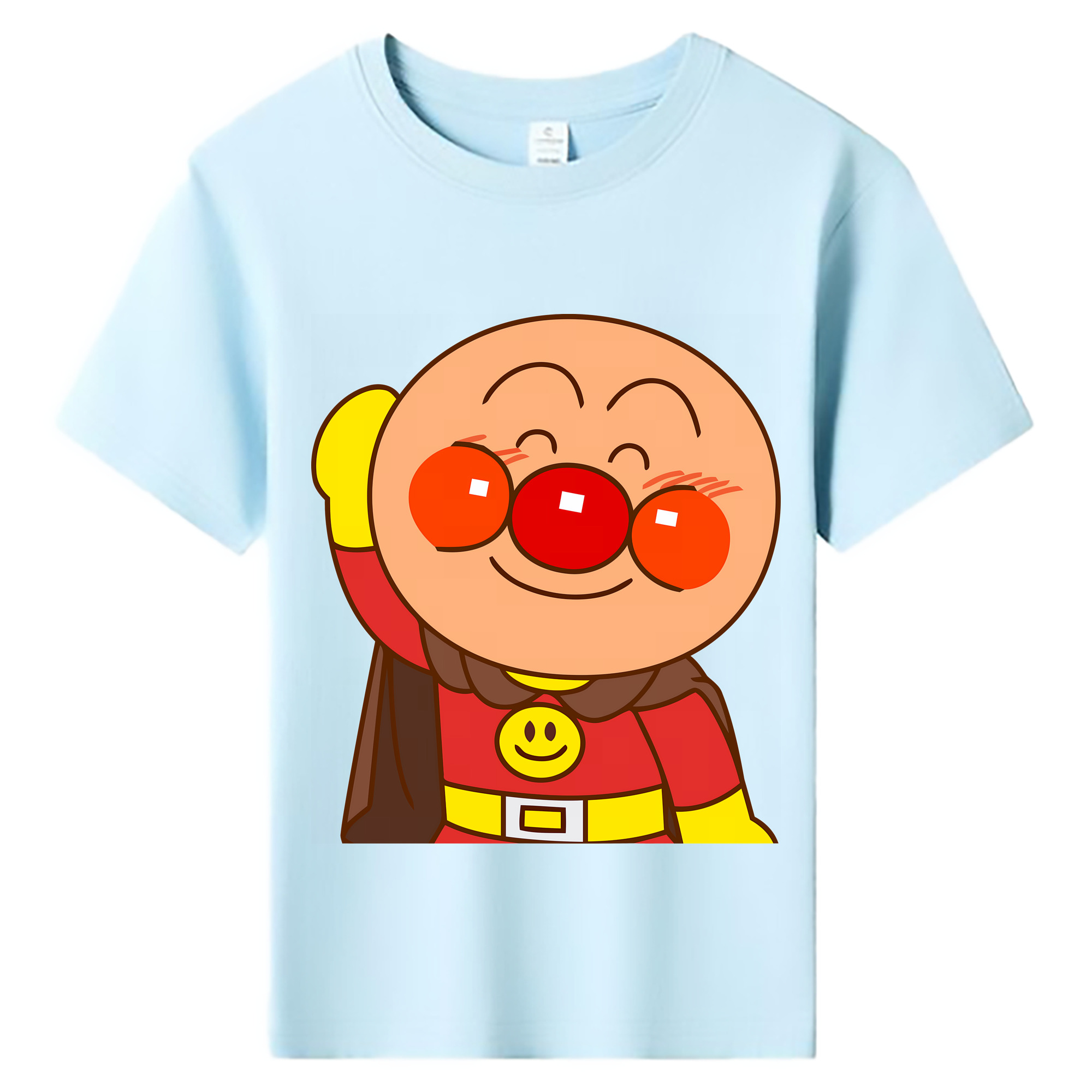 （画像用） アンパンマン Anpanman 綿100％キッズTシャツ（フロントプリント）